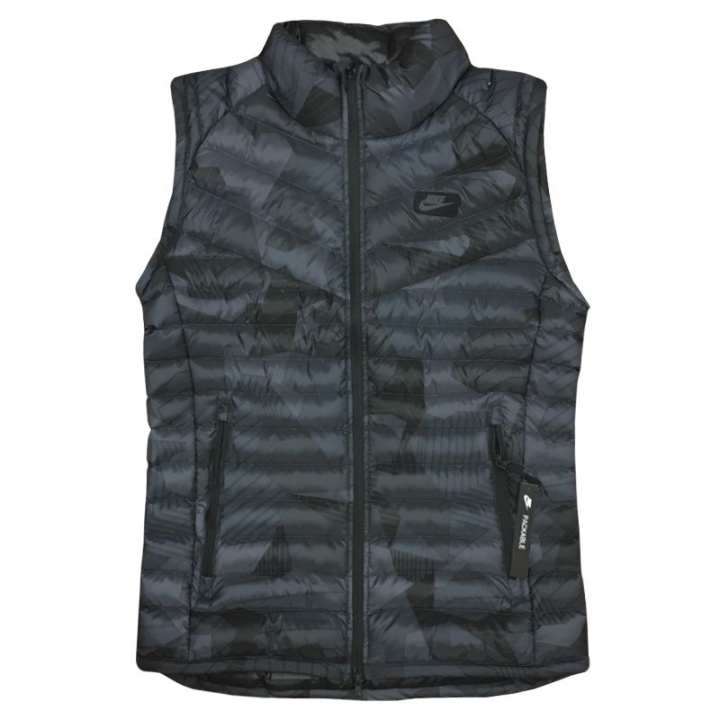 Nike Nike Down Vests Men's Mixed Color Stand Collar Moderate Other