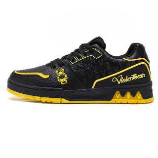 Violentbear Slip Resistant Slip Resistant Low top Skateboard Shoes Unisex