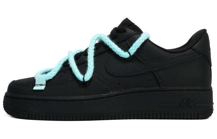 Nike Nike Air Force 1 Low 07 Low top Skateboard Shoes Men's Matte Black
