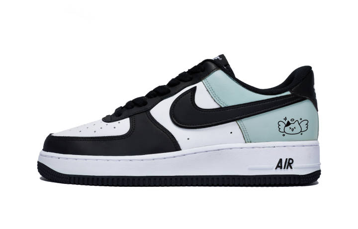 Nike Nike Air Force 1 Puppy Fragment Low top Skateboard Shoes Men's White Green
