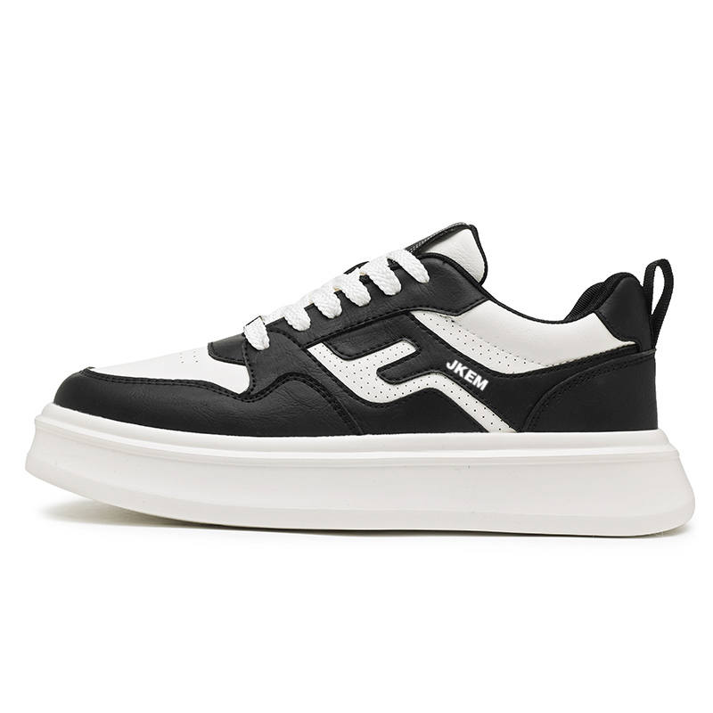 JKEM Slip Resistant, Abrasion Resistant, Height Increasing Low top Skateboard Shoes Men's
