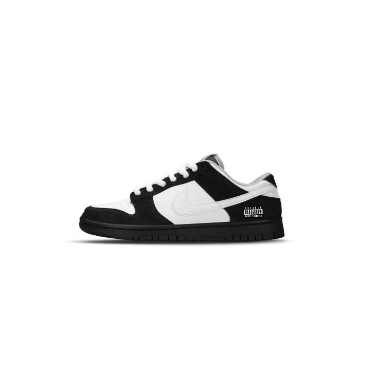 Nike Nike Dunk Abrasion Resistant Low top Skateboard Shoes Unisex Black White
