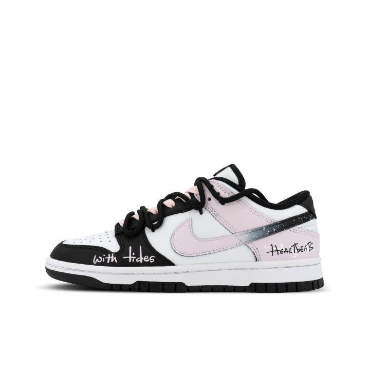Nike Nike Dunk Gorilla Mischief XJDD Heartbeat Moment Low top Skateboard Shoes Unisex Black Pink