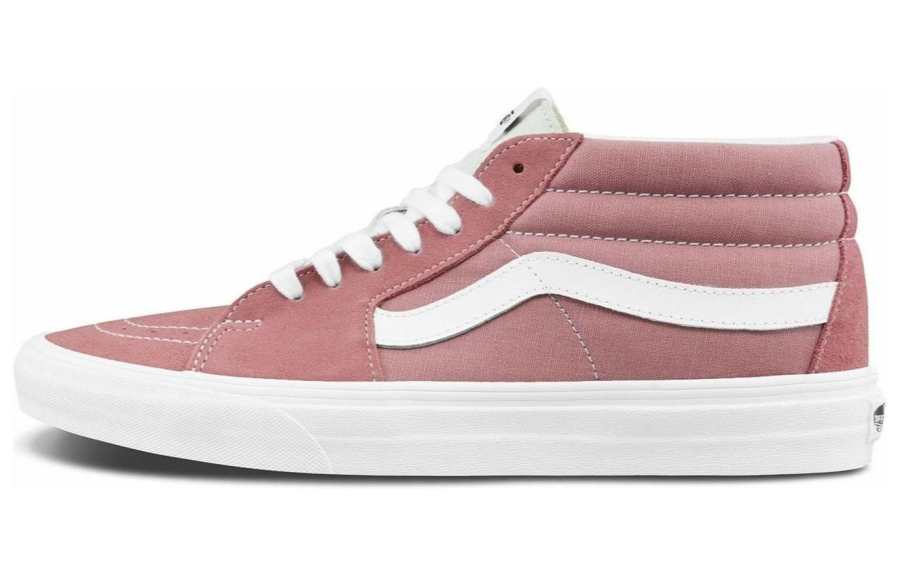 Vans Vans Sk8 Mid Pink Unisex Rose Red