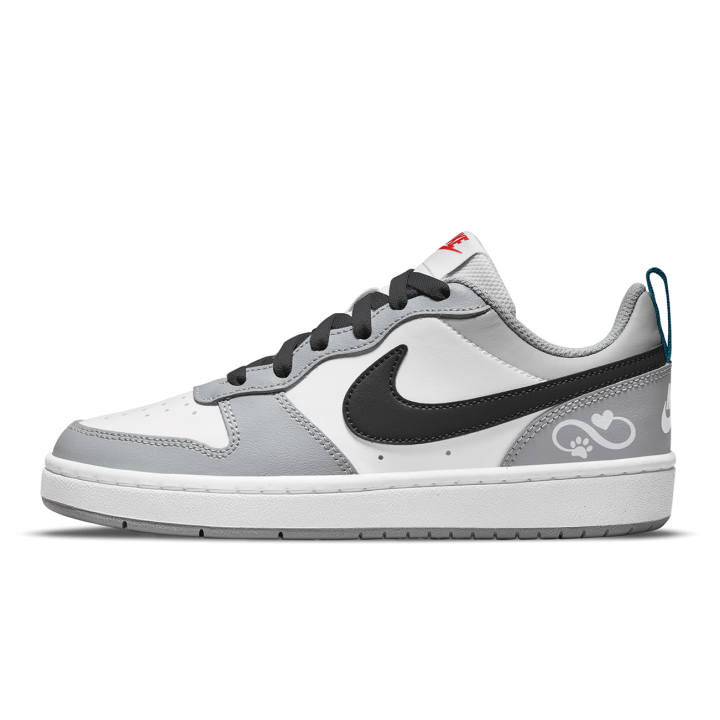Nike Nike Court Borough Low top Skateboard Shoes Women's Elegant Gray