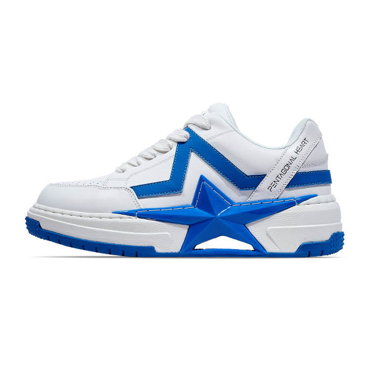 PENTAGONAL HEART Step Star Dream Collection Abrasion Resistant Height Increasing Low top Skateboard Shoes Unisex