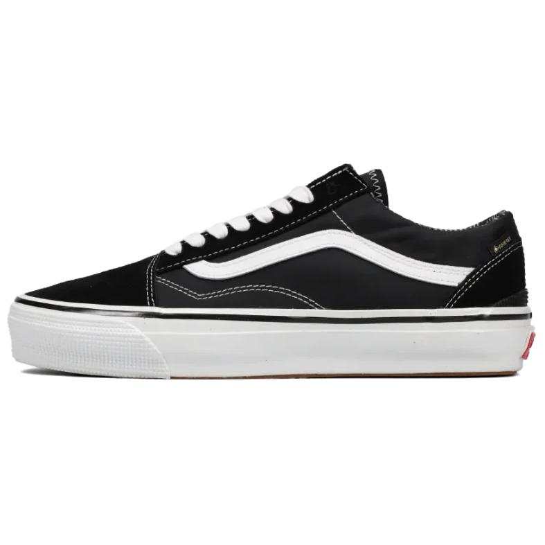 Vans Old Skool Abrasion Resistant Low top Skateboard Shoes Unisex Black
