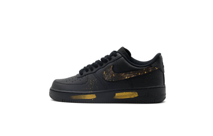Nike Nike Air Force 1 Cushioning, Wear Resistant Low top Skateboard Shoes Unisex Black