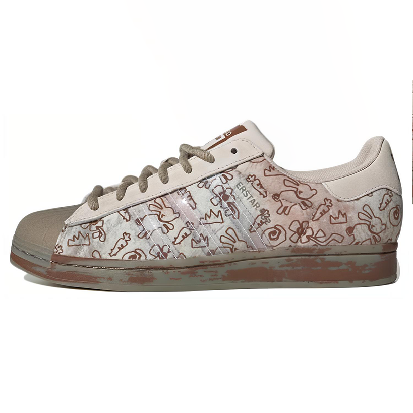 Adidas Originals Superstar Melting Sadness x Superstar Adidas Originals 'Allover Graphics - Clear Brown'