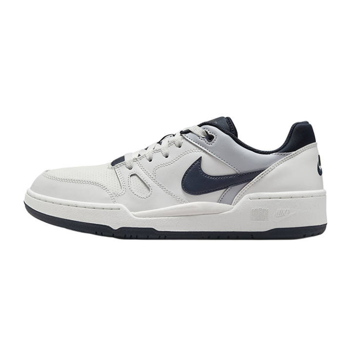 Nike Nike Full Force Comfortable Low top Skateboard Shoes Men's Black White