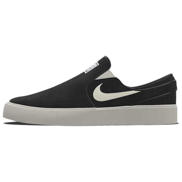 Nike Nike Sb Zoom Janoski Slip Resistant Abrasion Resistant Low top Skateboard Shoes Unisex Black White