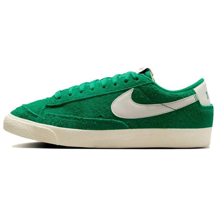 Nike Nike Blazer Slip Resistant Abrasion Resistant Slip Resistant Abrasion Resistant Low top Skateboard Shoes Unisex Green