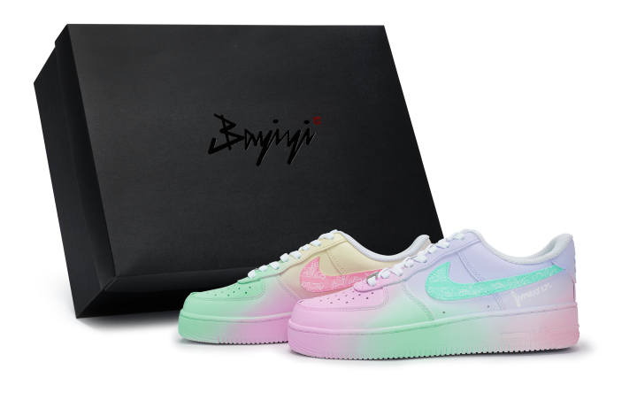 Nike Nike Air Force 1 811 Manufacturing, Multicolor Spring Glow Pink, Special Shoe Box Slip Resistant Abrasion Resistant