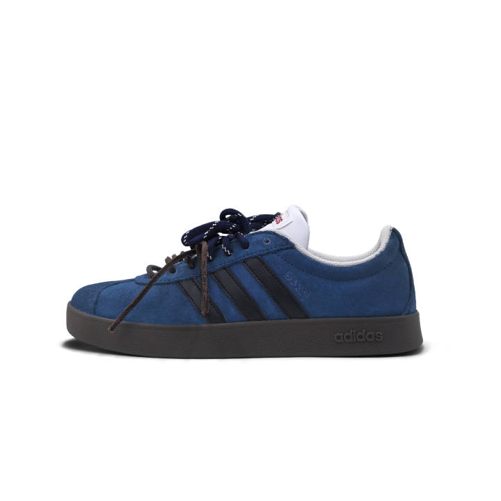 Adidas Adidas Blue Hesitation Wear resistant And Lightweight Low top Skateboard Shoes Unisex Blue