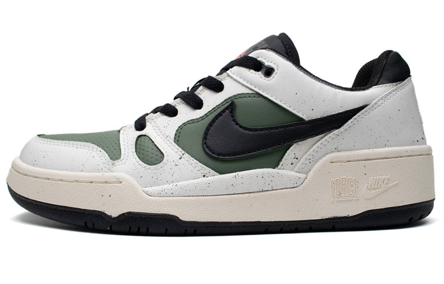 Nike Nike Full Force Low Turquoise Slip Resistant Cushioning Low top Skateboard Shoes Men's Black White Green
