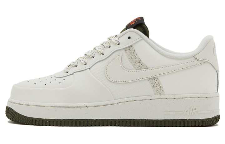 Nike Nike Air Force 1 Fashion Thermal Low top Skateboard Shoes Men's White