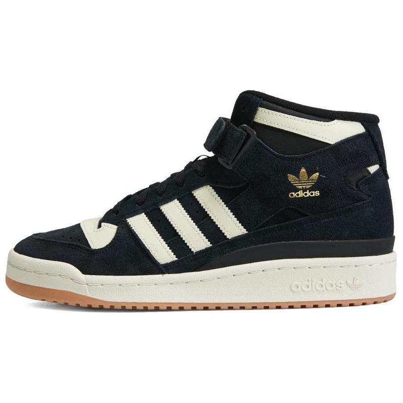 Adidas Adidas Cushioning, Wear Resistant High top Skateboard Shoes Men's Beige Black