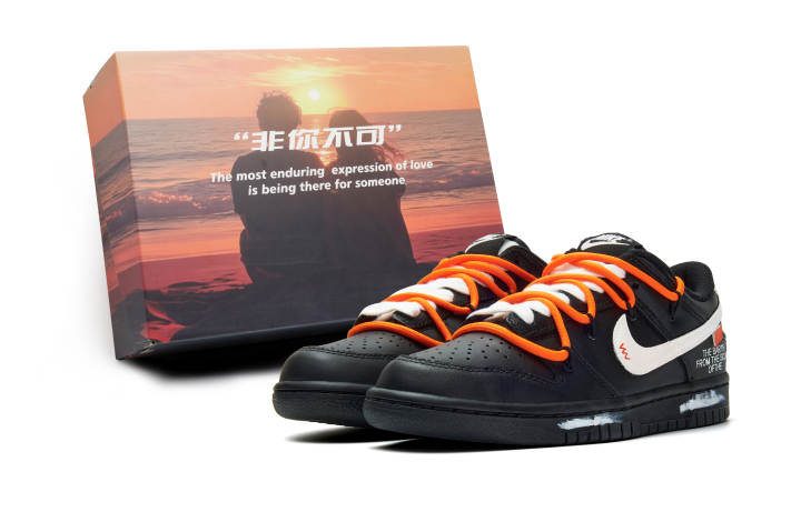 Nike Nike Dunk Abrasion Resistant Low top Skateboard Shoes Unisex Black White