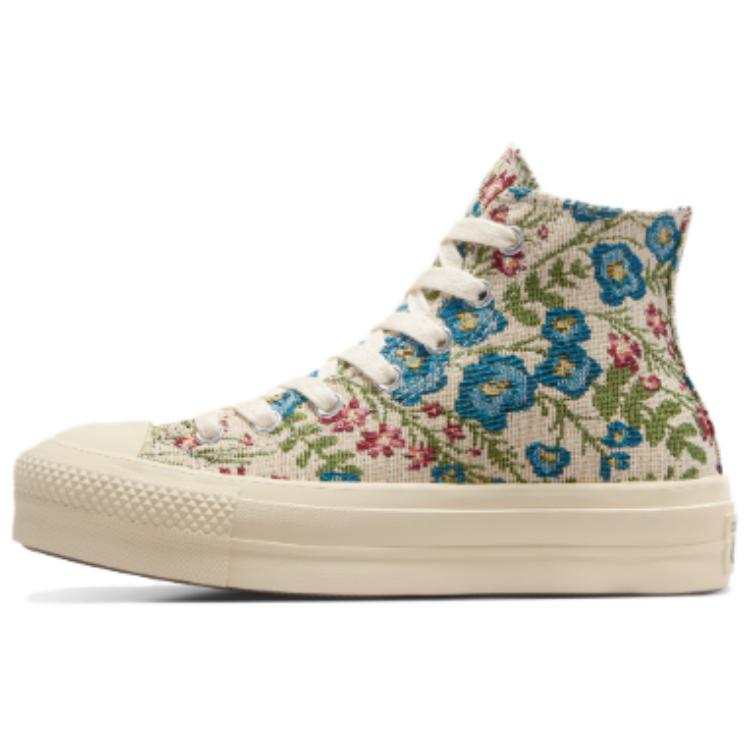 Converse Chuck Taylor All Star Slip Resistant Abrasion Resistant High top Skateboard Shoes Women's Beige