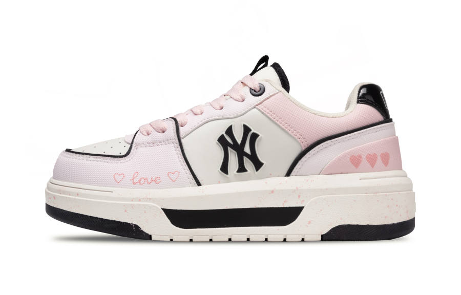 MLB Chunky Liner Low top Skateboard Shoes Women's Dusty Pink