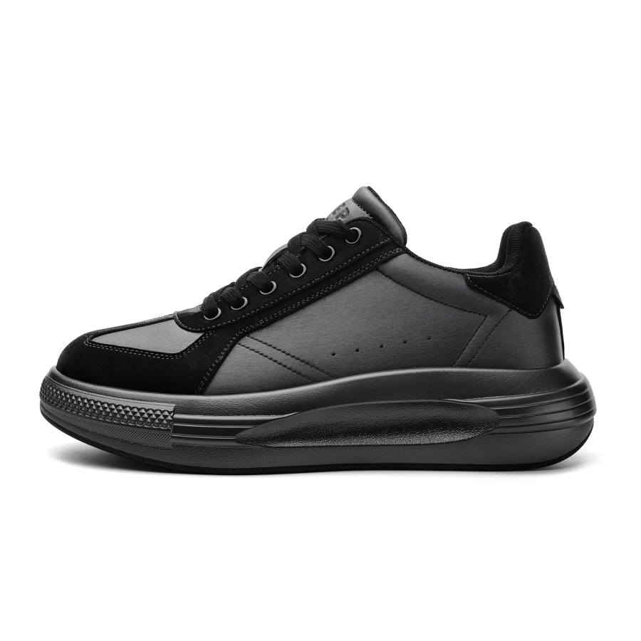 JEEP SPIRIT Low top Skateboard Shoes Men's Black