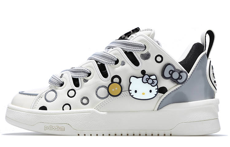 Palladium Hello Kitty x Palladium Low top Skateboard Shoes Women's Black Gray
