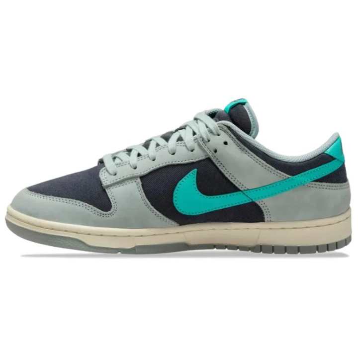 Nike Nike Dunk Slip Resistant Abrasion Resistant Low top Skateboard Shoes Unisex Gray Black