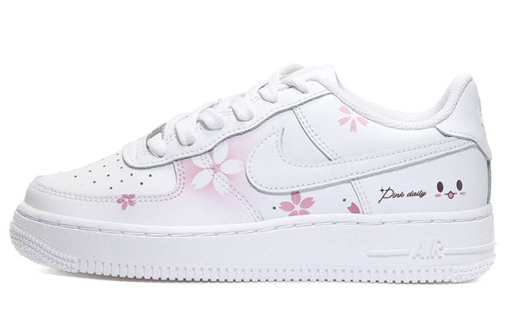 Nike Nike Air Force 1 Low top Skateboard Shoes GS White