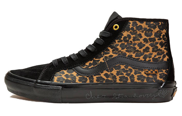 Vans Sk8 Cher Strauberry x Sk8 Skate Vans-Hi Decon 'Cheetah'