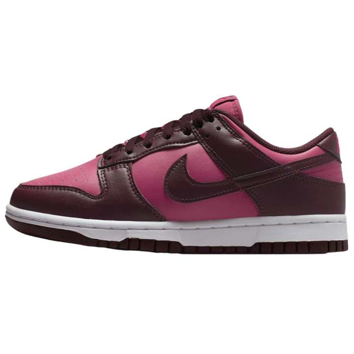 Nike Nike Dunk Support Low top Skateboard Shoes Women's Brown Pink