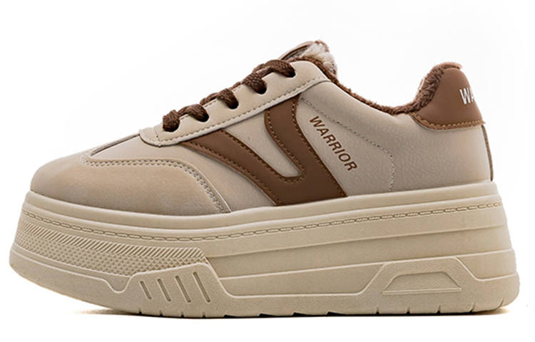 Warrior Synthetic Leather Thermal Height Increasing Low top Skateboard Shoes Women's