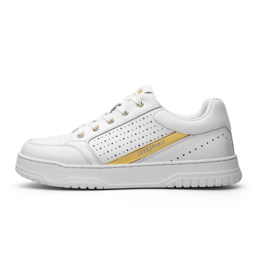 JEEP SPIRIT Leisure Collection Waterproof, Abrasion Resistant, Lightweight, Breathable, Height Increasing Low top