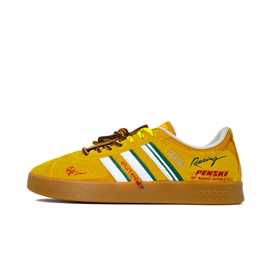 Adidas Adidas Vl Court Classic Y VELE Quality Craft, Ultra Fast Collection, Bee Slip Resistant Low top Skateboard Shoes Unisex