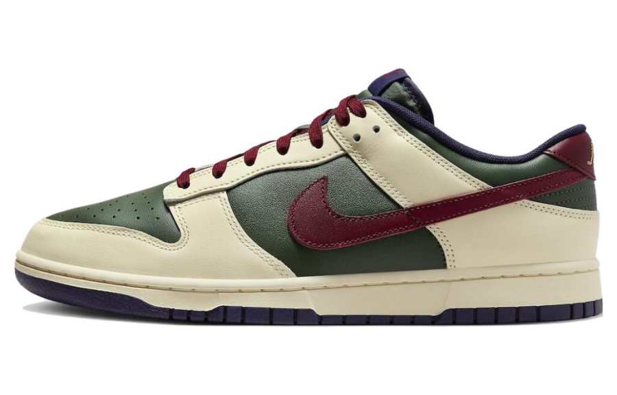 Nike Nike Dunk 'from Nike, To You' Slip Resistant Abrasion Resistant Low top Skateboard Shoes Men's Beige Green Red