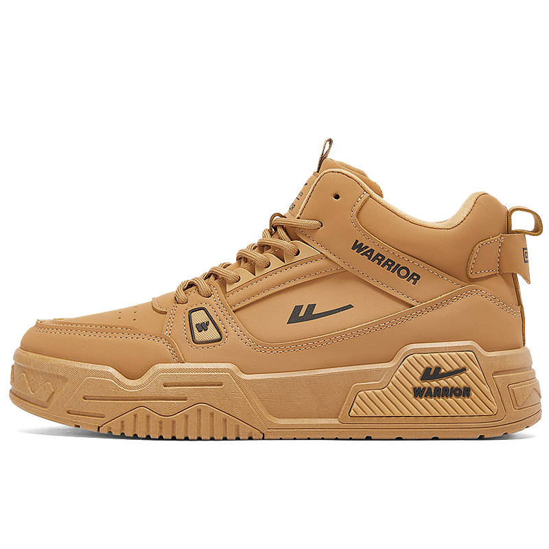 WARRIOR Warrior High top Skateboard Shoes Men's Camel