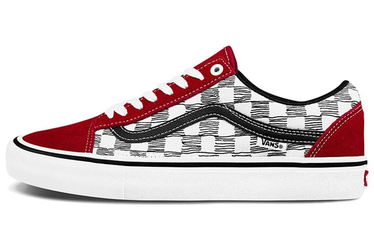 Vans Vans Old Skool Red/Black/White