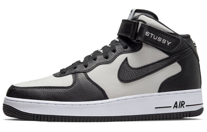 Nike Nike X Stussy Air Force 1 Mid 'Black White'