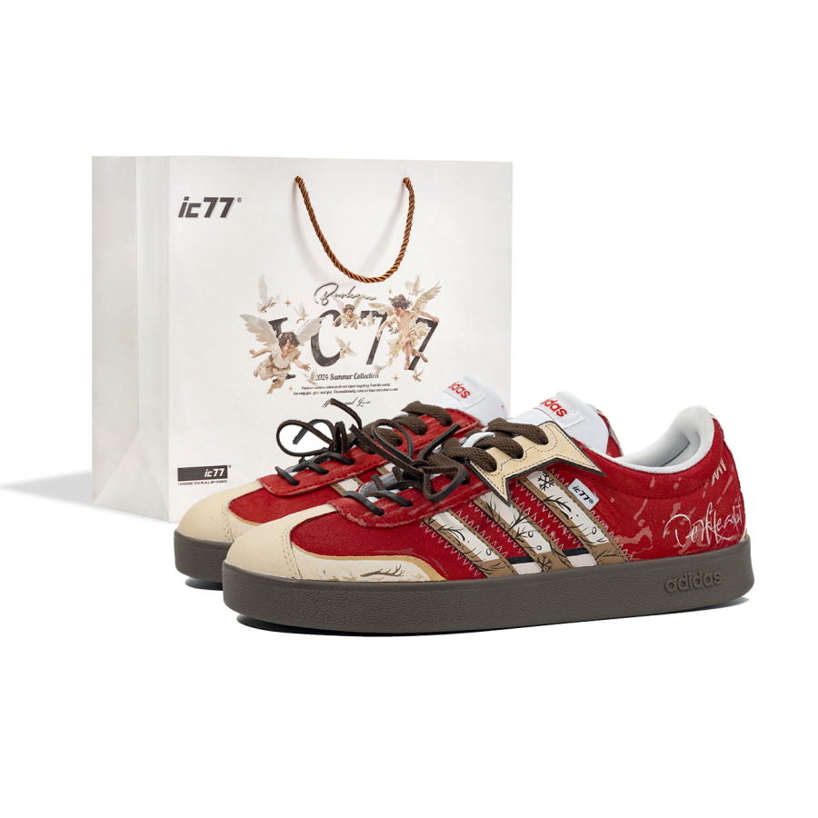 Adidas Neo Vl Court Classic Ic77 Shopping Bag, Graffiti Letter Slip Resistant Abrasion Resistant