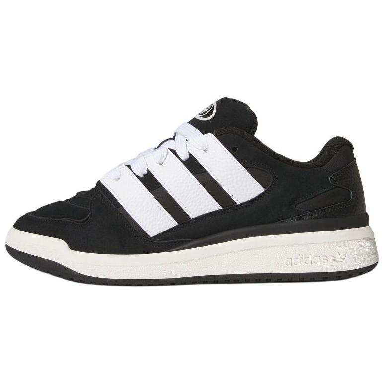 Adidas Originals FORUM 2000 Low top Skateboard Shoes Unisex Black White