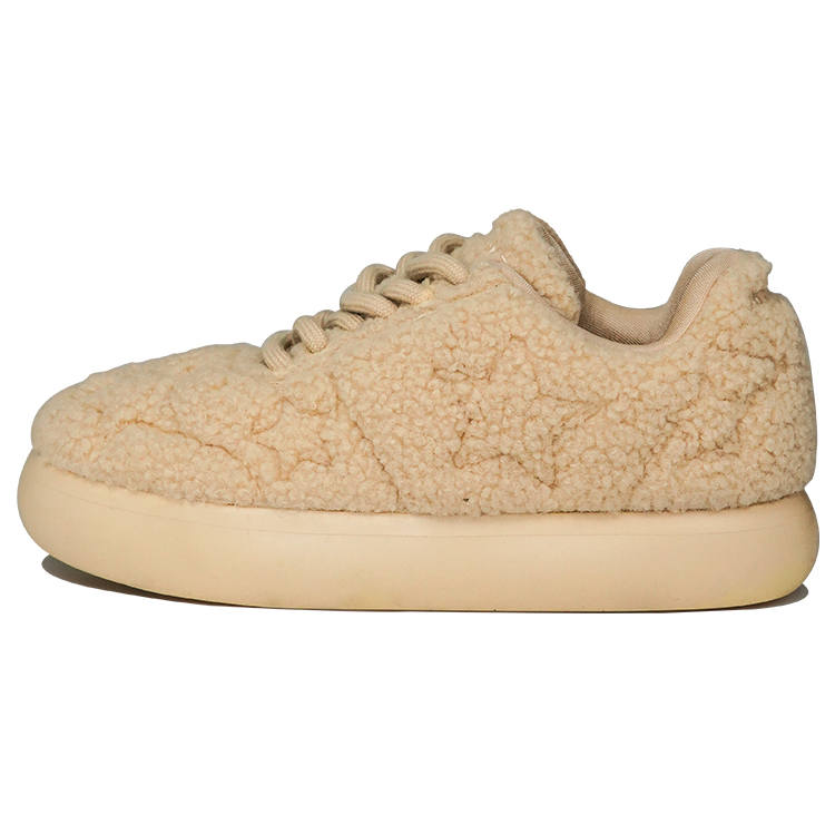 KAALIXTO Slip Resistant Abrasion Resistant Low top Skateboard Shoes Unisex Beige Brown
