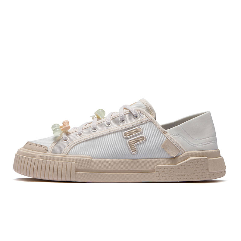 FILA FUSION Wallride Mules Low top Canvas Shoes Women's White