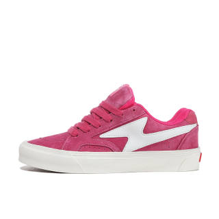 HOMDOON Slip Resistant Abrasion Resistant Low top Skateboard Shoes Unisex Dragon Fruit