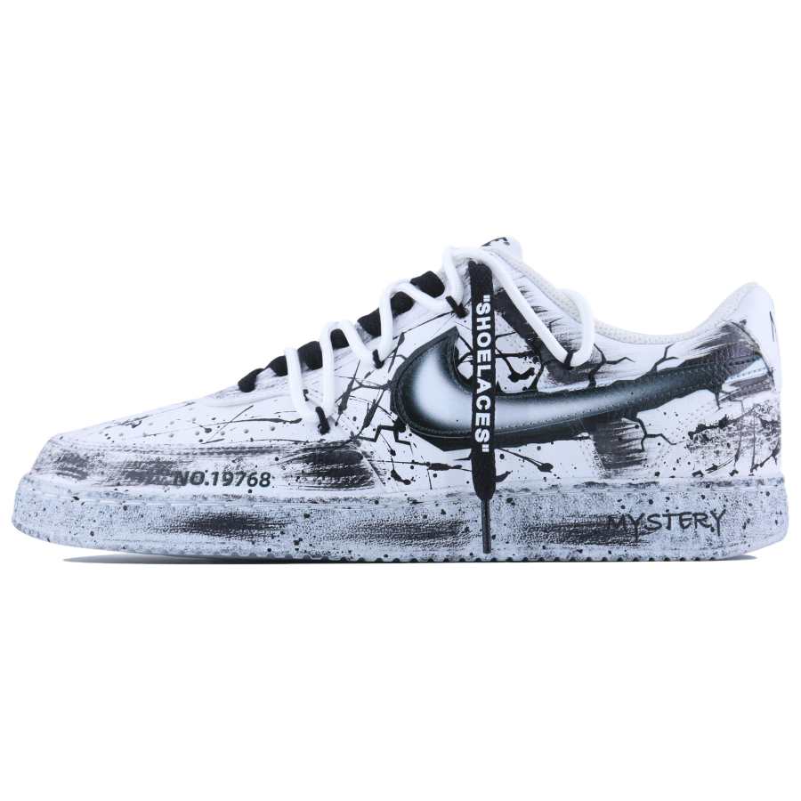 Nike Nike Court Vision 1 Heart Interrogation & Courtroom Abrasion Resistant Abrasion Resistant Low top Skateboard Shoes