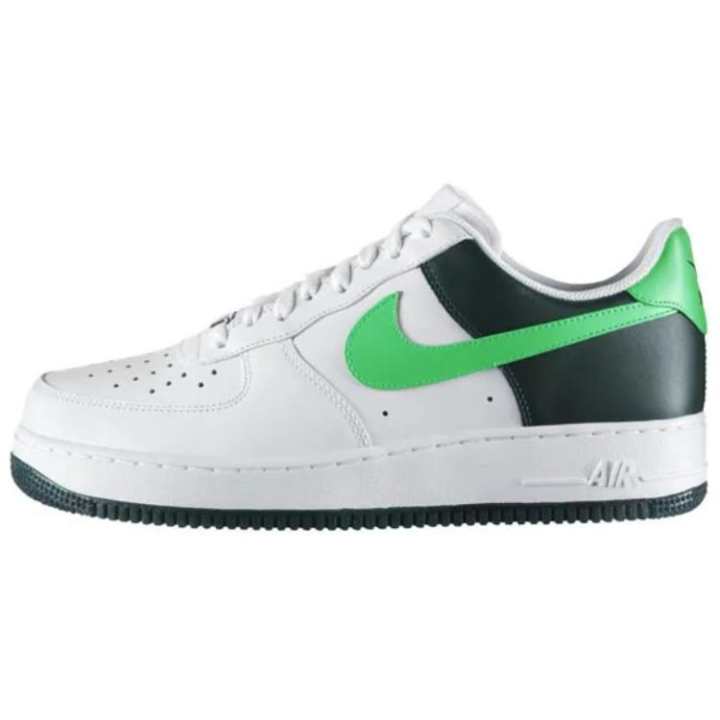 Nike Nike Air Force 1 Comfortable Slip Resistant Abrasion Resistant Low top Skateboard Shoes Unisex White Black