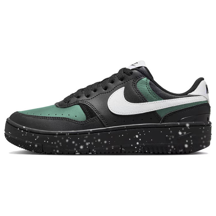 Nike Nike Gamma Force Skateboard Shoes Women's Low Top Black White Green