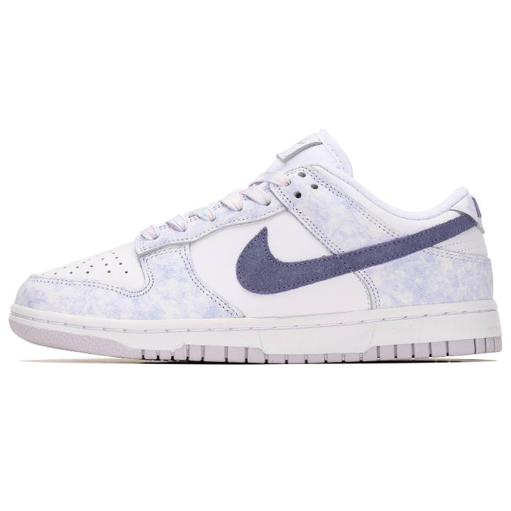 Nike Nike Dunk Slip Resistant Low top Skateboard Shoes Women's White Purple