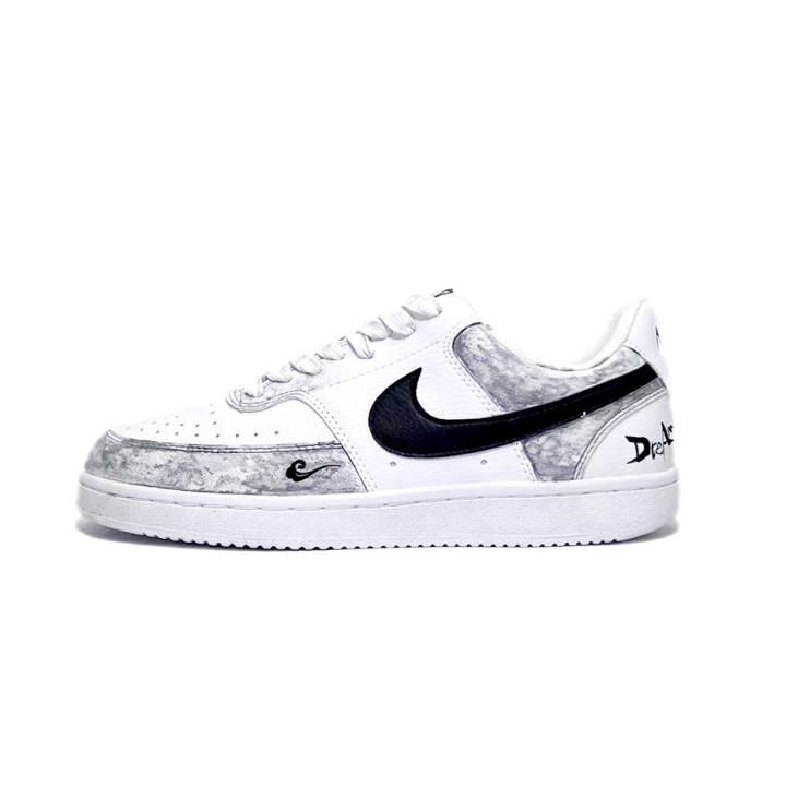 Nike Nike Court Vision 1 Dreamy Phantom Slip Resistant, Abrasion Resistant, Balanced, Lightweight, Breathable Low top
