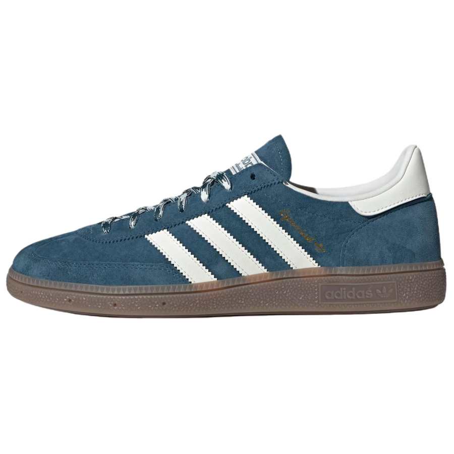 Adidas Originals HANDBALL SPEZIAL Leather Low top Skateboard Shoes Unisex Indigo