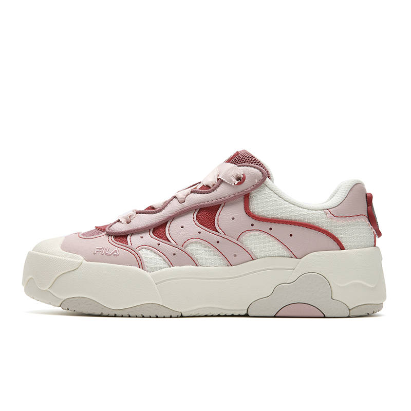 FILA OMELETTE Low top Skateboard Shoes Women's White Pink