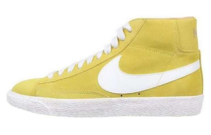 Nike Nike Blazer 'Jersey Gold' Skateboard Shoes Men's Yellow White